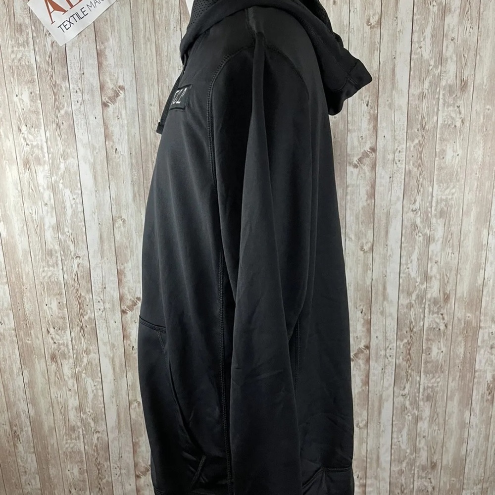 Nike Hoodie Mens Extra Large Black EEL Sweatshirt Pullover   N11 - Picture 5 of 8
